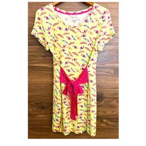 NWOT Yellow Beach Dress